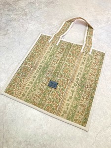 おすすめ★新作★【Swaraj】ハンドブロックプリントTOTE / KHA MIX