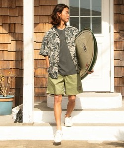Button Shirt Hawaiian Shirt [S/S NEW]