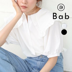 Button Shirt/Blouse Big Collar Sleeve Blouse [2025 NEW]