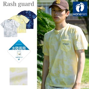 【HANGTEN】タイダイ柄アクアTシャツ