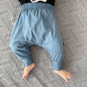 ロングパンツ 薄手 ppパンツ 無地  ゆったり 快適 ベビー ファッション  MBQ1027