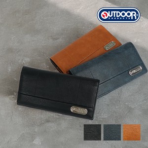 アウトドアプロダクツ 財布 長財布 OUTDOOR PRODUCTS ロゴプレート ステッチワーク メンズ