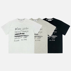 【2025春夏新作】手書き風ロゴプリントTシャツ＜ユニセックス＞
