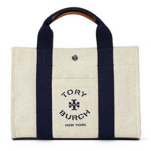 TORY BURCH（トリーバーチ）トリースモールトート コットン 147153