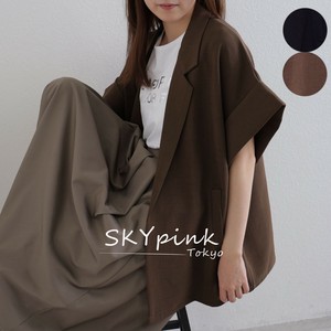 【2025SS新作入荷】半袖ジャケット 　アウター　skypink東京
