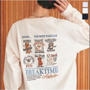マルチDOG刺繍ロンT【2025秋冬】【ユニセックス】