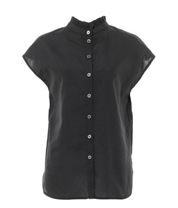 Button Shirt/Blouse Ruffle Neck Front/Rear 2-way [2025 NEW]