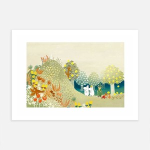 NEW【ムーミン・北欧】[Postery］ポスター　21×30　Jungle　in　the　Moominvalley