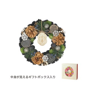 【予約販売】NYジャパネスクリース　岩陰の常盤松