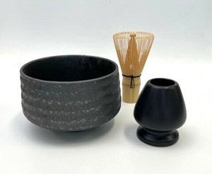 新商品♦金結晶抹茶碗セット♦
