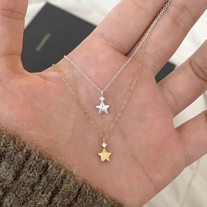 スター　ネックレス ネックレス レディース　ネックレス シルバー925　メッキ ネックレス シルバー