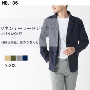 【2025春夏新作】リネンテーラードジャケット