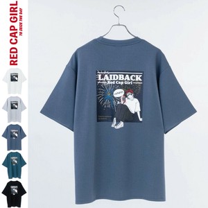RED CAP GIRL T-shirt Back Print Short-Sleeved T-Shirt Cool Touch