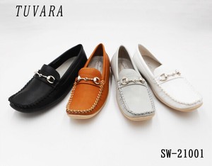 【定番】 TUVARA モカシン ドライビング  フラット ぺたんこ ビット シューズ カップインソール SW21001