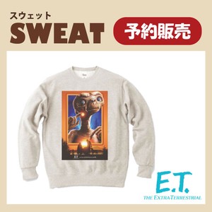【予約販売】(10月入荷予定)スウェット "E.T."
