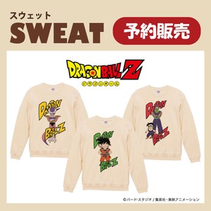 【予約販売】(10月入荷予定)スウェット "ドラゴンボールZ"