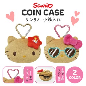 【7月上旬入荷予定】ハローキティフェイスコインケース(日焼け) / サンリオ キティ コインケース 2025新作