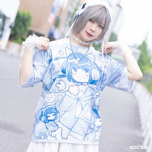 T-shirt "Harajuku Style" Design Colorful Pastel