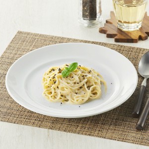 【美濃焼】全5サイズ スパツィオ ホワイト 丸皿 27cm 24cm 21cm 19cm 17cm 日本製 磁器