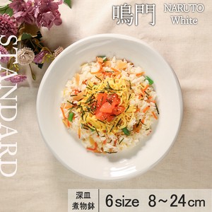 Mino ware Main Plate White Standard Made in Japan