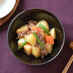 美浓烧 大餐盘/中餐盘 精致优雅 深盘 16cm 日本制造