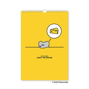 SHINNIPPON CALENDER Calendar Calendar Rat ANDY