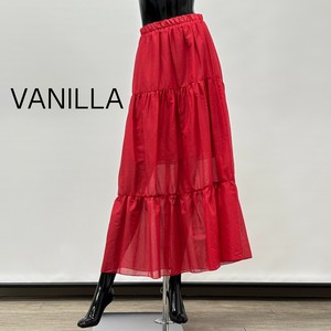 Skirt Tiered Skirt Cotton Sheer Made in Italy