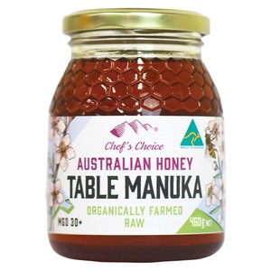 シェフズチョイス マヌカハニー 460g MGO30+ はちみつ Raw Organically  Manuka Honey Organically