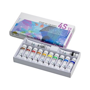 クサカベ 習作用油絵具セット 4S-12