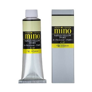 クサカベ ミノー油絵具 9号 40ml ネープルスイエローアイボリー M9-37