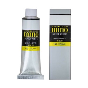 クサカベ ミノー油絵具 9号 40ml シルバーホワイト M9-70