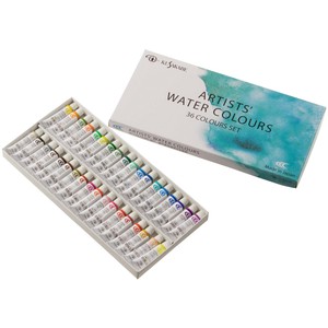 クサカベ 透明水彩絵具セット (36色) NW-36