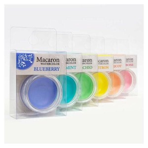 クサカベ マカロン固形水彩絵具6色セット
