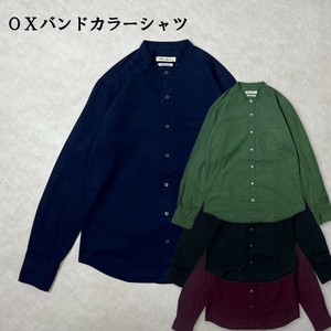 衬衫 立领 休闲 日本制造