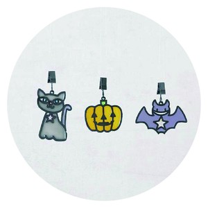 ブリエット　クリップオーナメント　　ハロウィン　S／3