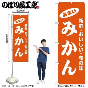 ☆N_のぼり 44063 みかん