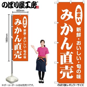 ☆N_のぼり 44064 みかん直売