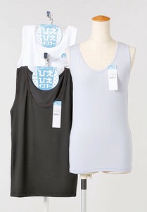 特価　冷感  ひえひえインナー エステルベア天接触冷感タンクトップ 冷感インナー インナー タンクトップ