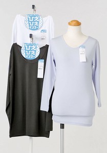 冷感  ひえひえインナー 接触冷感　長袖インナー 冷感インナー インナー 長袖Tシャツ 長袖 Tシャツ