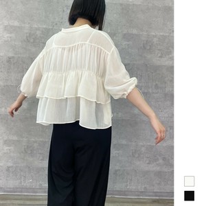 Button Shirt/Blouse Tiered