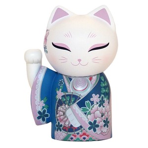 Manekineko ドール フィギュア 招き猫 縁起物 着物 和 YUKI 2025新作