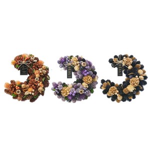 【予約販売】HWクレッセントリース【ハロウィン】【リース】【飾り】【2025新作】