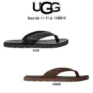 UGG(アグ)サンダル シーサイド フリップ トングサンダル ビーチサンダル レザー メンズ 男性用 靴 1166610