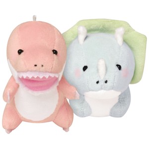 ■2025SS　新作■　ニコぬいキーホルダー　ティラノサウルス＆トリケラトプス
