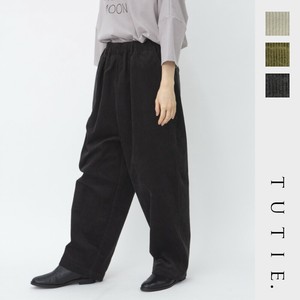 【新作即納】丈が選べるコーデュロイタックパンツ◎ボトムス・コーデュロイ・タックパンツ・低身長さんにも