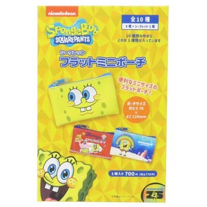 【ポーチ】スポンジボブ シークレットフラットミニポーチ 全10種