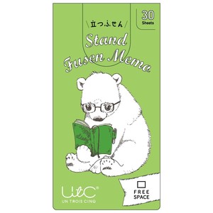 便条纸/便利贴 抓绒 北极熊 30个每组