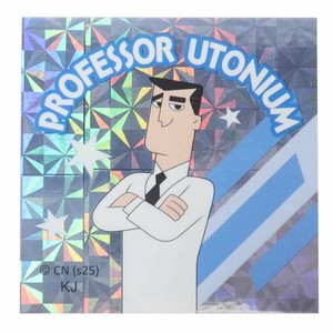 【シール】パワーパフガールズ コレキラステッカー PROFESSOR