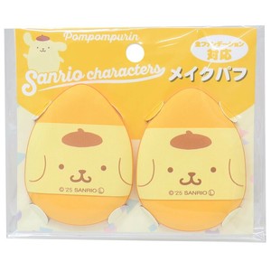 【コスメ雑貨】ポムポムプリン メイクパフ2P