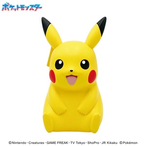ポケットモンスター ソフビタイムシリーズ ポケモンコインバンク　ピカチュウ